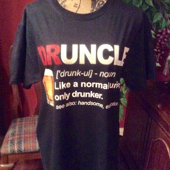Fruit of the Loom Other - DRUNCLE t-shirt